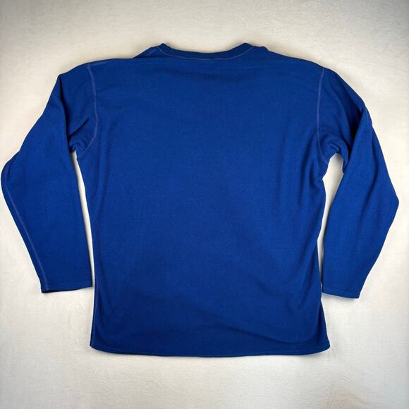 Vintage Patagonia Men's XL Capilene Fleece Henley Base Layer Blue 90s gorpcore - Picture 2 of 9